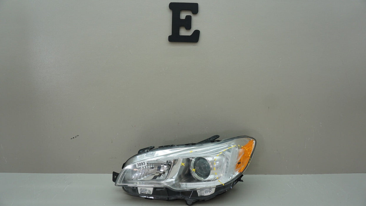 2015-2020 SUBARU WRX FRONT LH LEFT DRIVER SIDE HALOGEN HEADLIGHT OEM