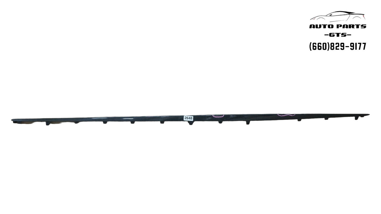 MERCEDES-BENZ W213 E63 AMG (S) CARBON FIBER SIDE SKIRT INSERTS OEM