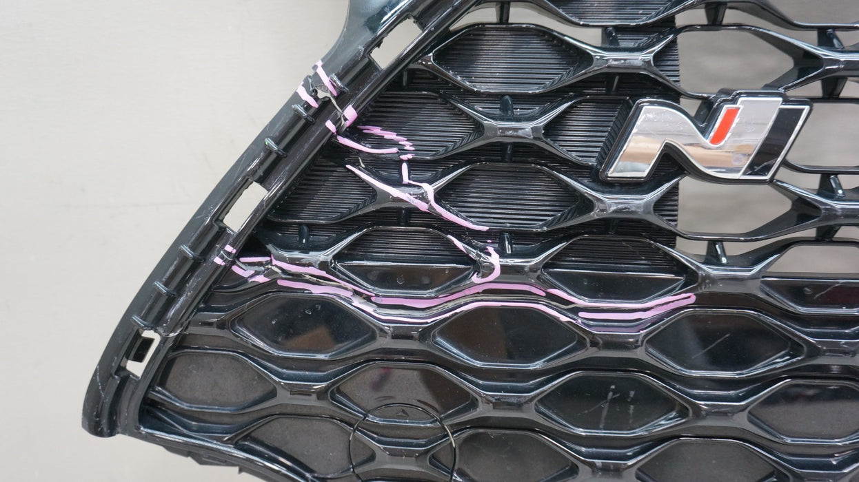 2019-2022 HYUNDAI VELOSTER N FRONT BUMPER RADIATOR GRILLE OEM 86351-K9000