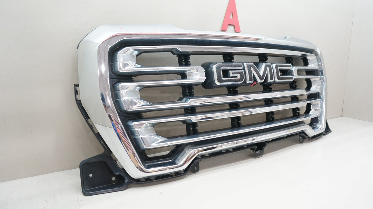 2019-2021 GMC SIERRA 1500 FRONT BUMPER RADIATOR GRILLE OEM