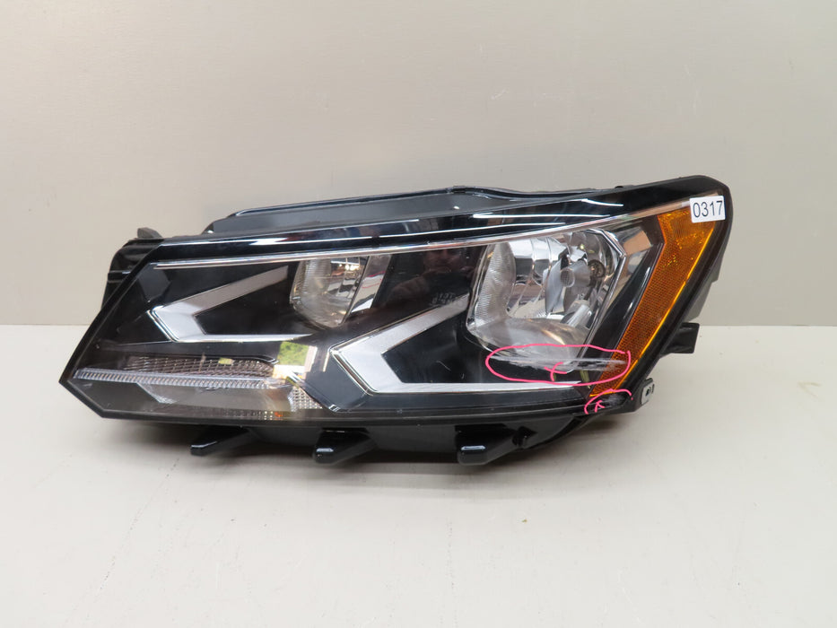 2016 2017 2018 VOLKSWAGEN VW PASSAT LEFT HALOGEN HEADLIGHT LAMP OEM