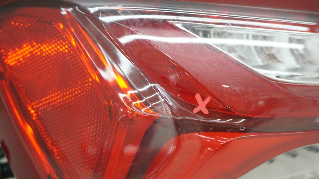 2019-2022 CHEVROLET MALIBU REAR LH LEFT DRIVER SIDE OUTER TAIL LIGHT OEM