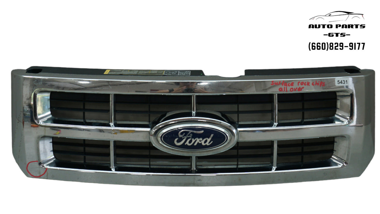 2008-2012 FORD ESCAPE FRONT BUMPER CENTER GRILL GRILLE OEM L84-8A164-AJW