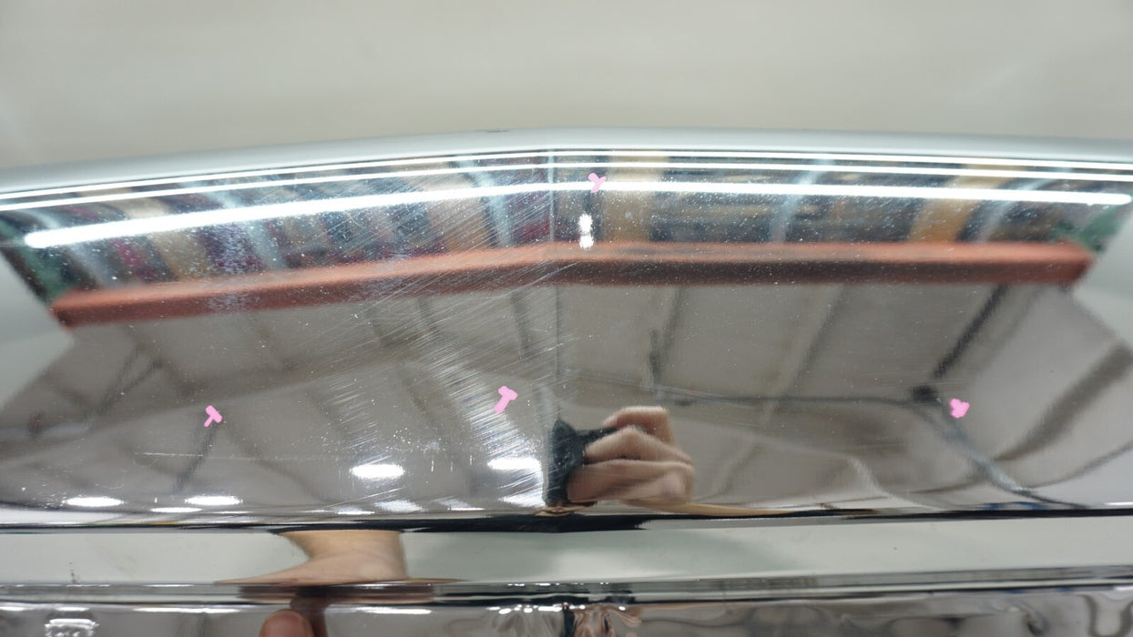 2019-2021 CHEVROLET SILVERADO 1500 FRONT BUMPER COVER OEM CHROME METAL