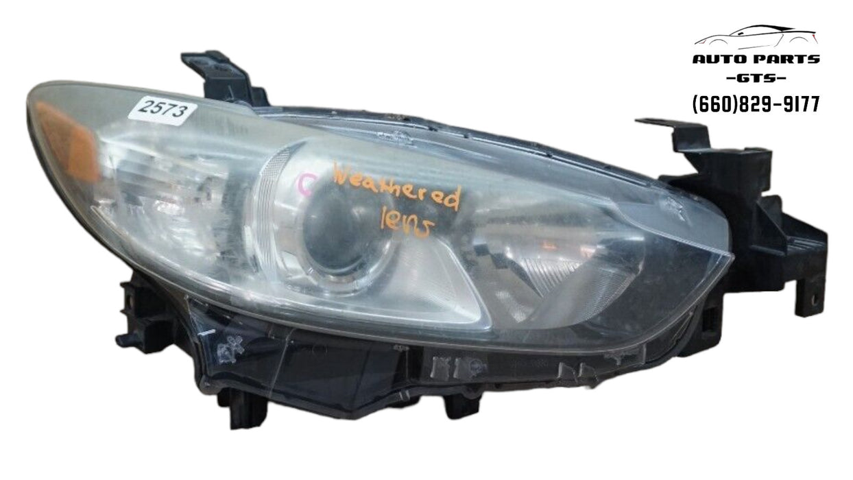 2014-2017 MZDA 6 FRONT RIGHT PASSENGERS SIDE HEADLIGHT OEM 14 15 16 17