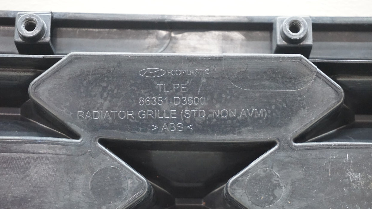2019-2021 HYUNDAI TUCSON FRONT MAIN RADIATOR GRILLE OEM 86351-D3500