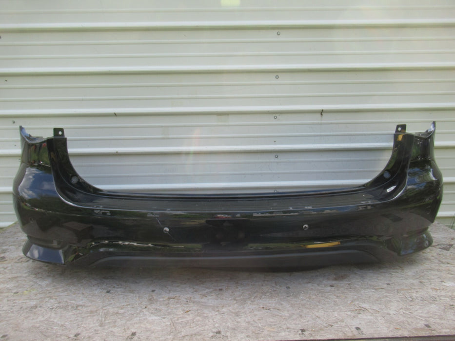 2016-2020 INFINITI QX60 REAR BUMPER COVER PANEL BLACK PLASTIC 85022-9NC0H OEM