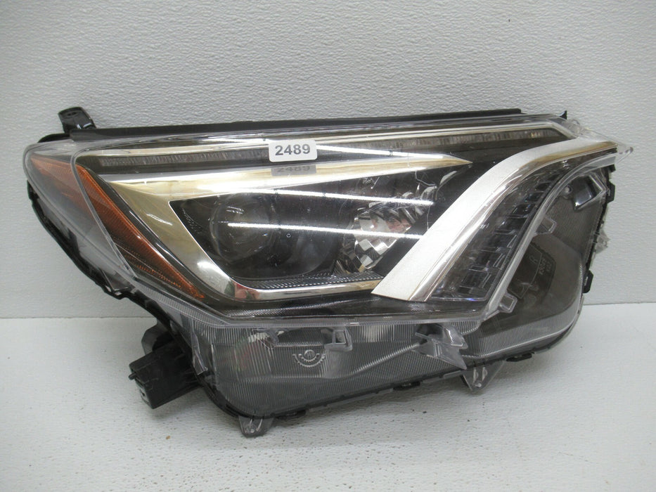 2016 2017 2018 TOYOTA RAV4 FRONT RIGHT PASSENGERS SIDE LED HEADLIGHT OEM