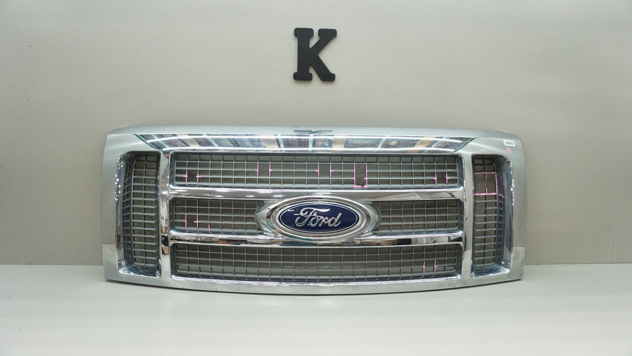 2009-2014 FORD F-150 FORD F150 FRONT RADIATOR CHROME GRILLE OEM
