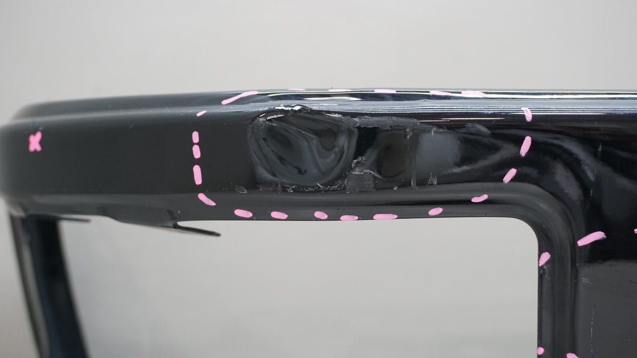 2019-2022 CHEVROLET SILVERADO GMC SIERRA 1500 REAR BUMPER BLACK METAL OEM