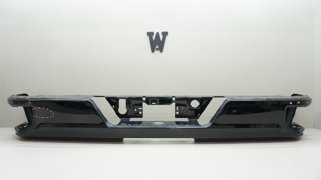2019-2022 CHEVROLET SILVERADO GMC SIERRA 1500 REAR BUMPER BLACK METAL OEM