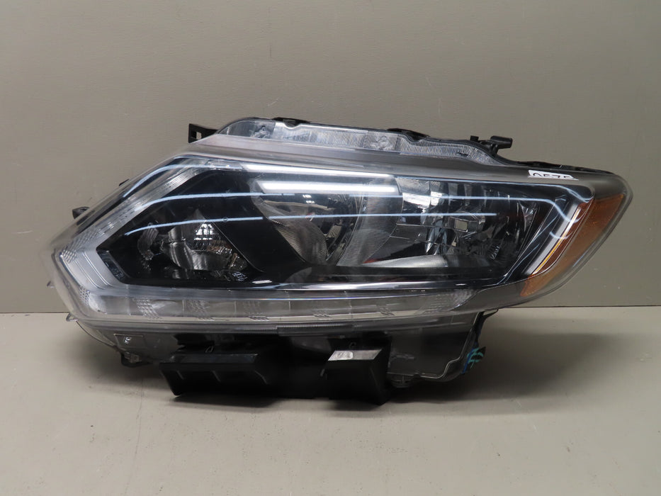 2014 2015 2016 NISSAN ROGUE LEFT HALOGEN W/LED HEADLIGHT LAMP OEM