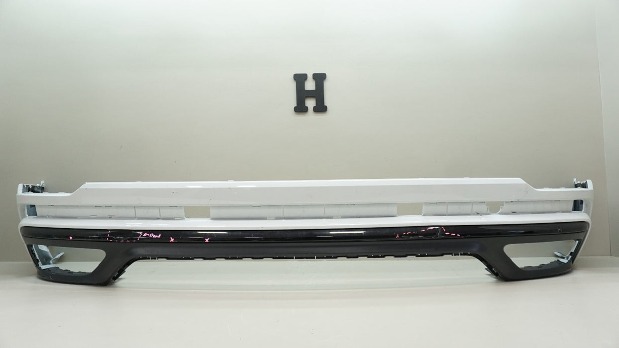 2019-2023 AUDI Q8 S-LINE REAR MIDDLE & LOWER BUMPER COVER OEM 4M8.807.527.D