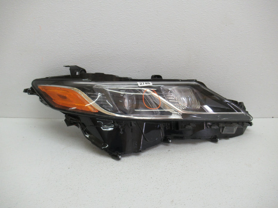 2018-2024 TOYOTA CAMRY FRONT PASSENGER SIDE HEADLIGHT LED OEM 2746