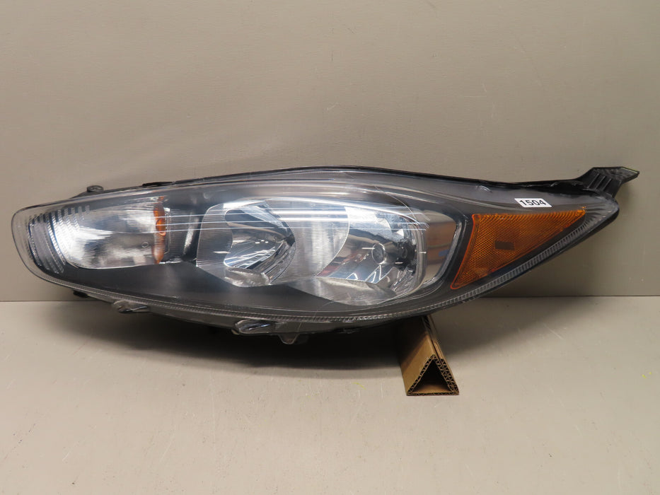 2014-2019 FORD FIESTA LEFT DRIVER HEADLIGHT HEADLAMP HALOGEN OEM D2BB-13W030-BG
