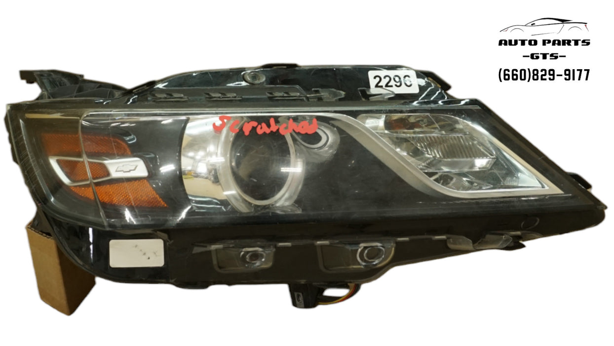 2015-2018 CHEVROLET IMPALA FRONT RIGHT PASSENGER SIDE HEADLIGHT HALOGEN OEM