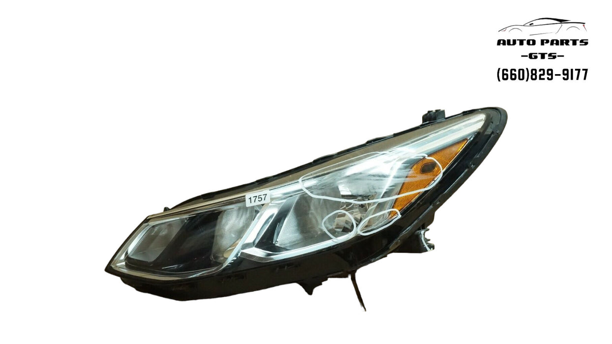 2016-2018 CHEVROLET CRUZE FRONT LEFT DRIVER SIDE HALOGEN HEADLIGHT HEADLAMP OEM