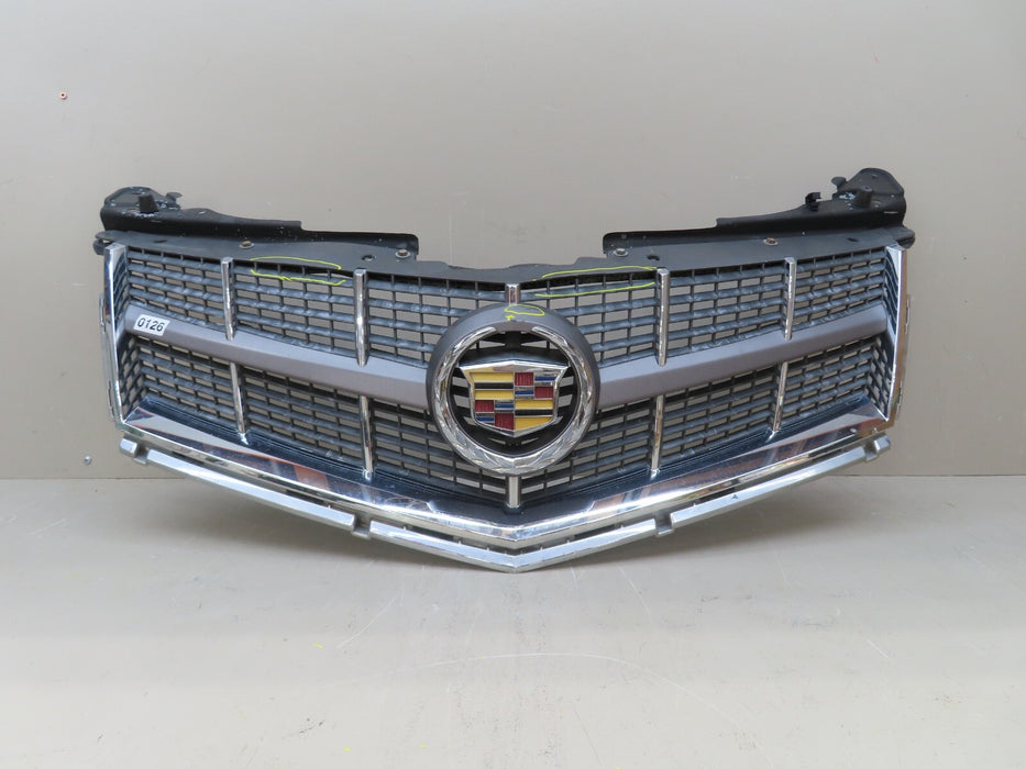 2010-2012 CADILLAC SRX FRONT UPPER BUMPER GRILLE GRILL W/ EMBLEM OEM 25778321