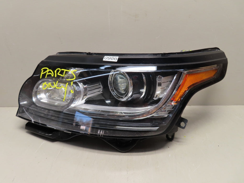 2013-2017 RANGE ROVER LEFT DRIVER XENON HID HEADLIGHT OEM CK52-13W030-FD 4 PARTS
