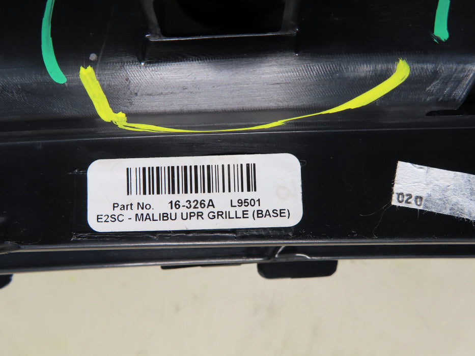 2019-2021 CHEVROLET MALIBU FRONT UPPER GRILLE GRILL OEM P# 84565840