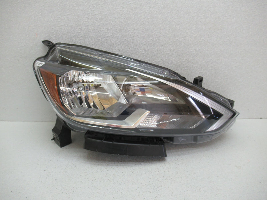 2016-2018 NISSAN SENTRA RIGHT PASSENGER SIDE HEADLIGHT HEAD LAMP HALOGEN OEM
