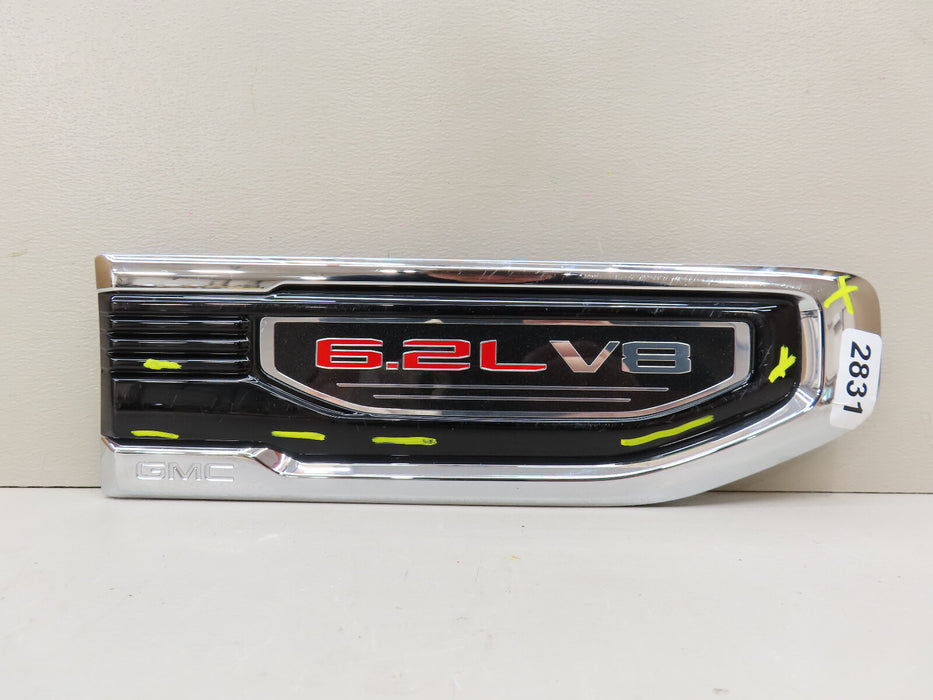 2019-2022 GMC SIERRA 1500 FENDER VENT FRONT RIGHT PASSENGER SIDE OEM 84431323