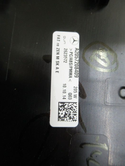 2015-2020 MERCEDES C300 FRONT RIGHT PASSENGER DOOR SPEAKER COVER TRIM PANEL OEM