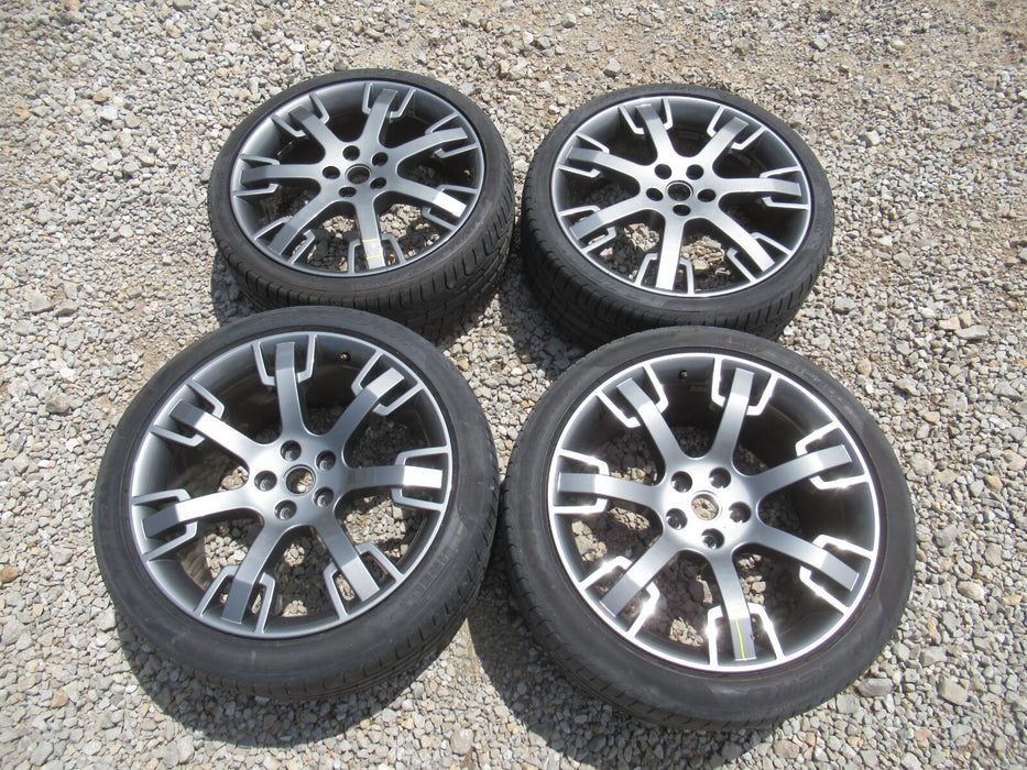 2010-2013 MASERATI GRANTURISMO GT SET OF WHEELS FRONT 245/35ZR20 REAR 285/35ZR20