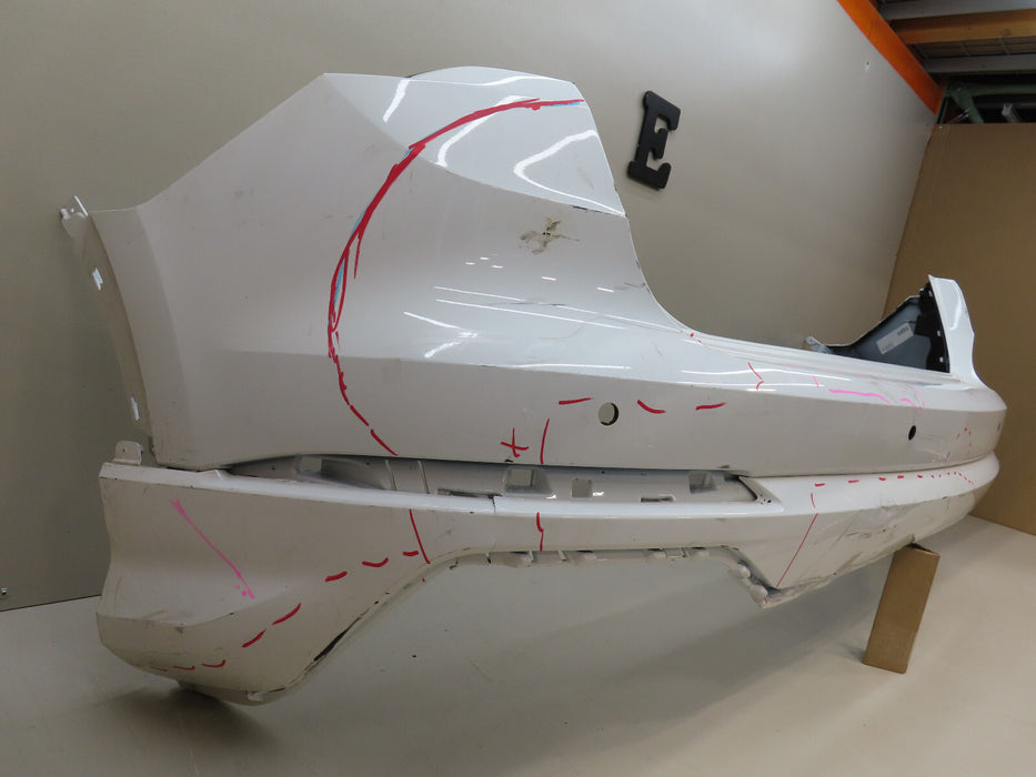 2019-2022 AUDI Q3 S-LINE REAR UPPER/MIDDLE BUMPER COVER OEM