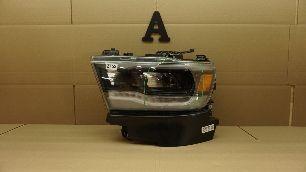 2019-2022 DODGE RAM 1500 FRONT LEFT DRIVERS SIDE HEADLIGHT OEM 19 20 21 22