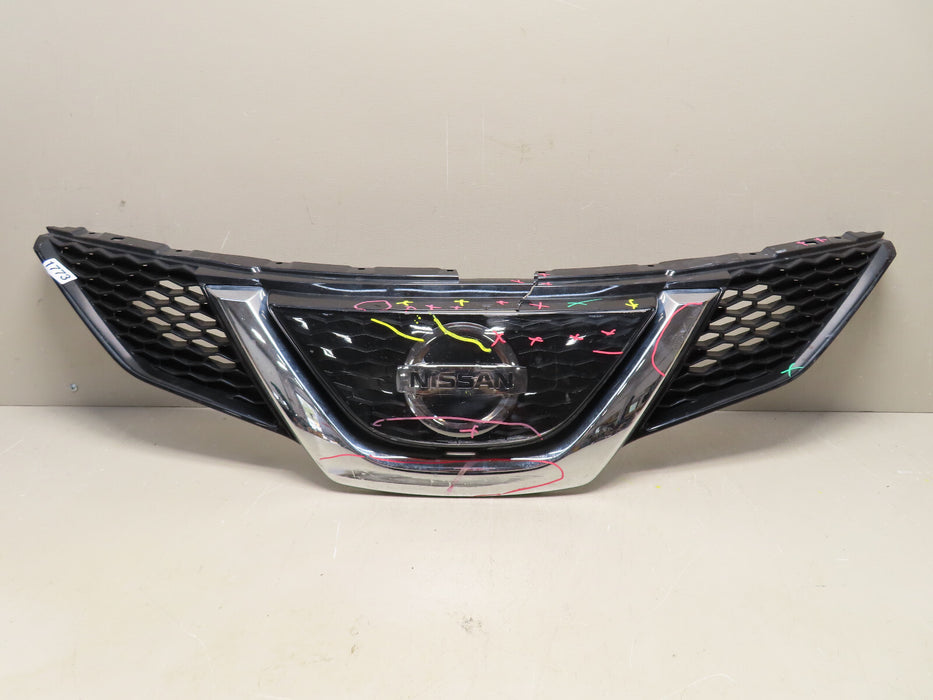 2017 2018 2019 NISSAN ROUGE FRONT UPPER RADIATOR GRILLE GRILL OEM 62310 6MD5A