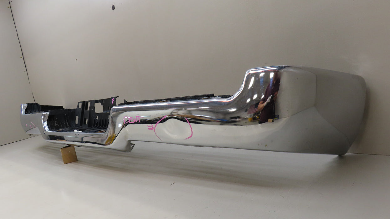 2019-2022 DODGE RAM 1500 REAR BUMPER COVER METAL CHROME OEM