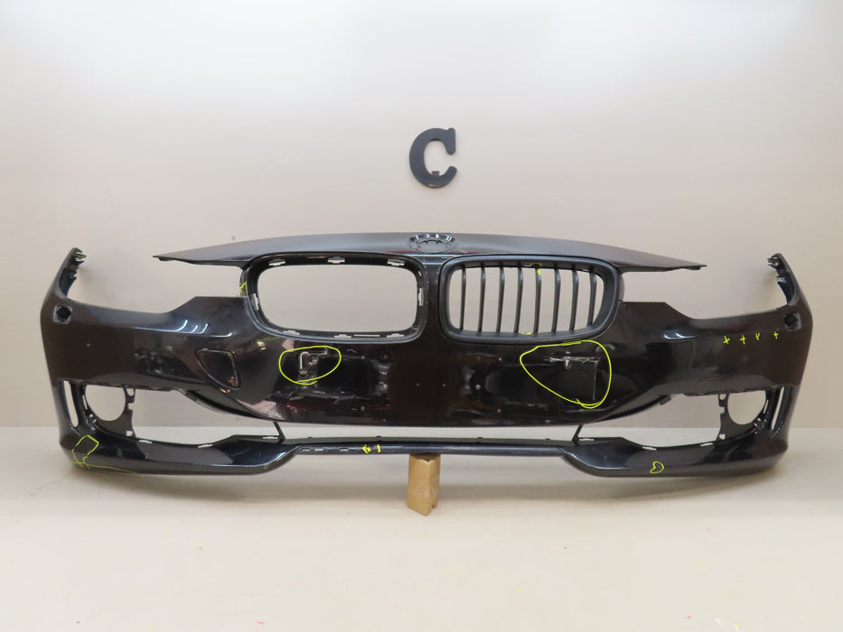 2012 2013 2014 2015 BMW 3 SERIES 328I 335I F30 F31 FRONT BUMPER COVER OEM