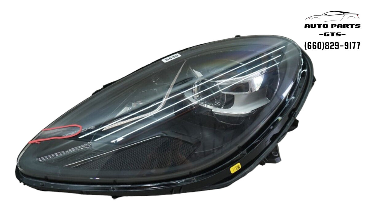 2019-2021 PORSCHE MACAN FRONT LEFT SIDE HEADLIGHT LIGHT LAMP LED OEM 95B941009BD