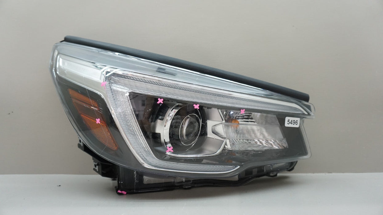 2019-2021 SUBARU FORESTER FRONT RIGHT PASSENGER HEADLIGHT LED OEM 2020