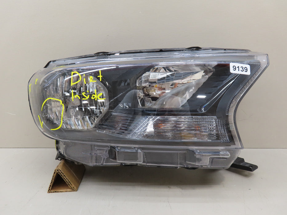 2019-2022 FORD RANGER RIGHT PASSENGER SIDE HALOGEN HEADLIGHT OEM KB3B 13W029 BF