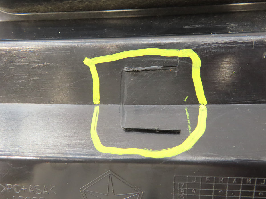 2019-2022 DODGE RAM 1500 FRONT HOOD SCOOP BEZEL OEM