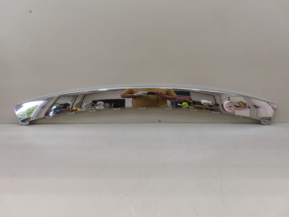 2013-2017 BUICK ENCLAVE REAR BUMPER STEP PAD CHROME TRIM OEM 20983444