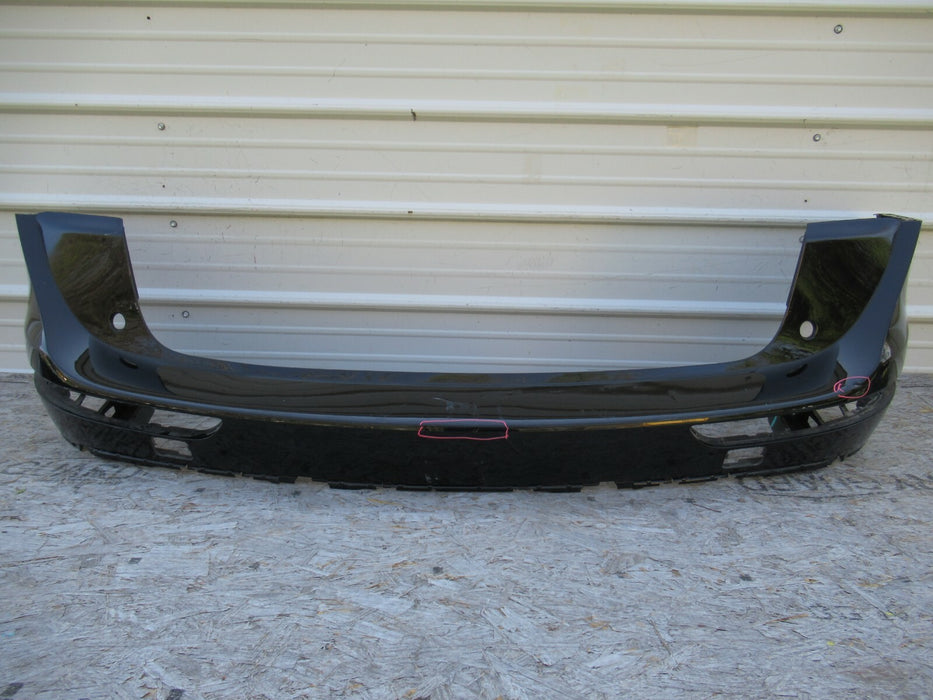 2008-2010 AUDI Q5 REAR BUMPER COVER PANEL PLASTIC BLACK W/O SENSOR 8R0807385 OEM