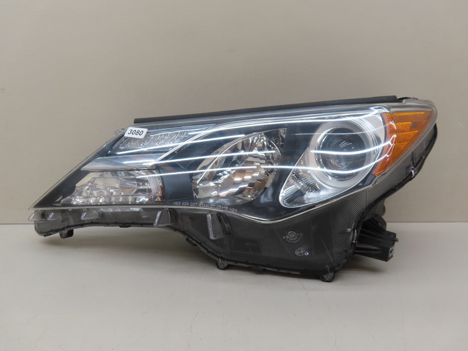 2013-2015 TOYOTA RAV4 FRONT LEFT DRIVER SIDE HEADLIGHT HALOGEN OEM