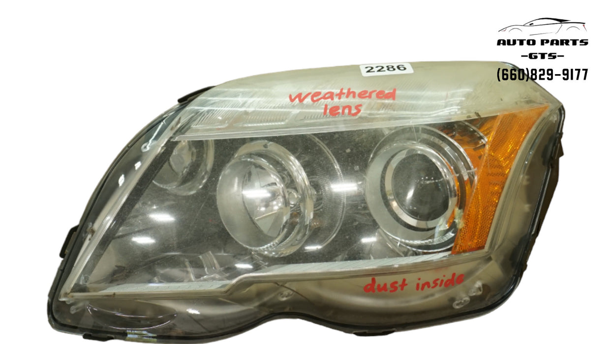 2010-2012 MERCEDES BENZ X204 GLK350 FRONT LEFT DRIVER SIDE HEADLIGHT HALOGEN OEM
