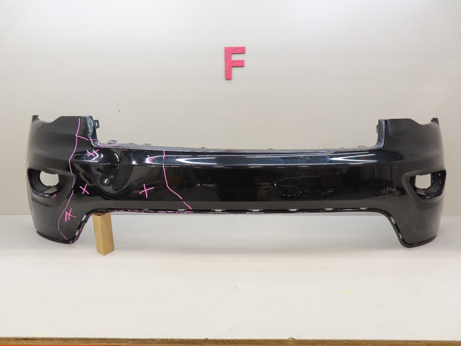 2017-2019 JEEP GRAND CHEROKEE FRONT UPPER BUMPER COVER OEM 5X19TRMAA