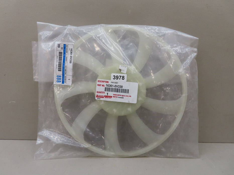 2013-2018 TOYOTA RAV4 ENGINE COOLING FAN BLADE OEM 16361-0V330
