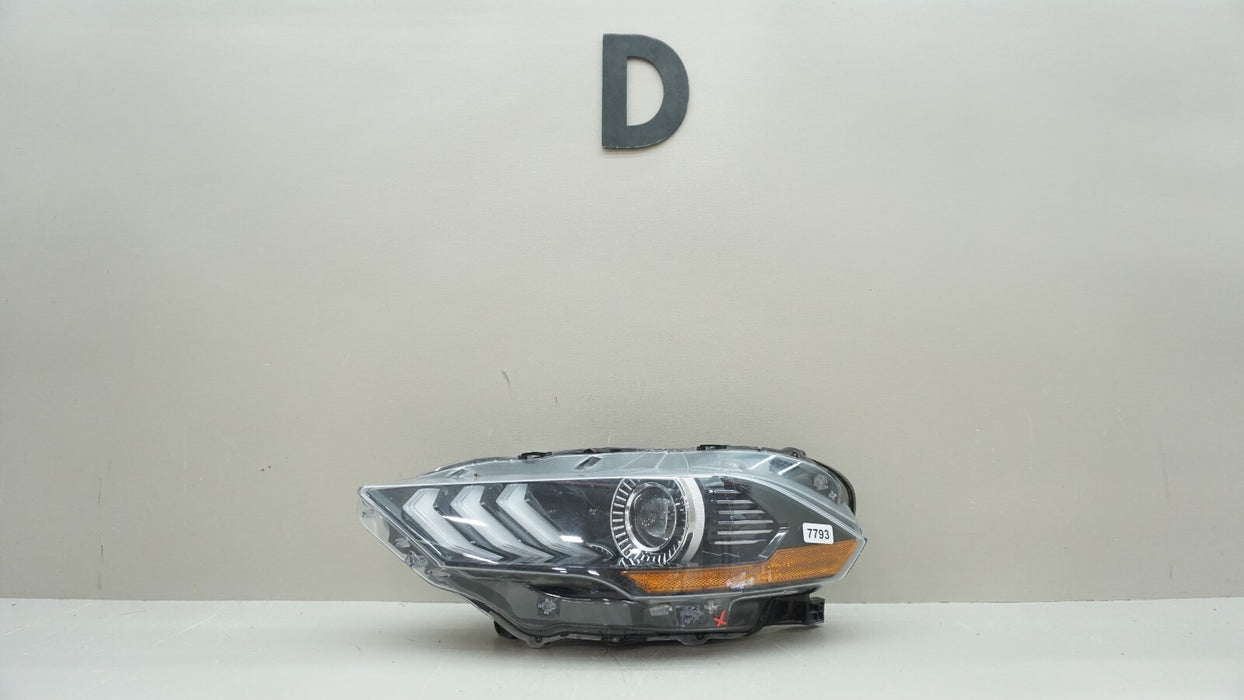 2018-2023 FORD MUSTANG FRONT LH LEFT DRFIVER SIDE HEADLIGHT OEM