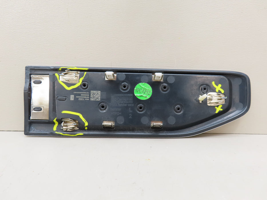 2019-2022 GMC SIERRA 1500 FENDER VENT FRONT LEFT DRIVER SIDE OEM 84431322