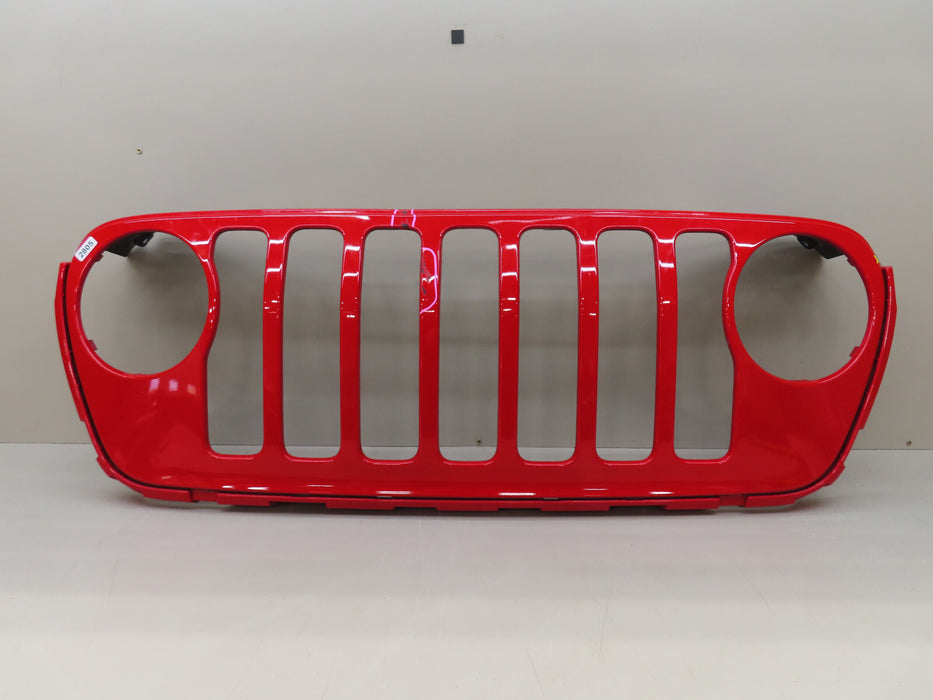 2018 - 2022 JEEP WRANGLER SAHARA FRONT RADIATOR GRILLE GRILL OEM 6BY79TRMAB