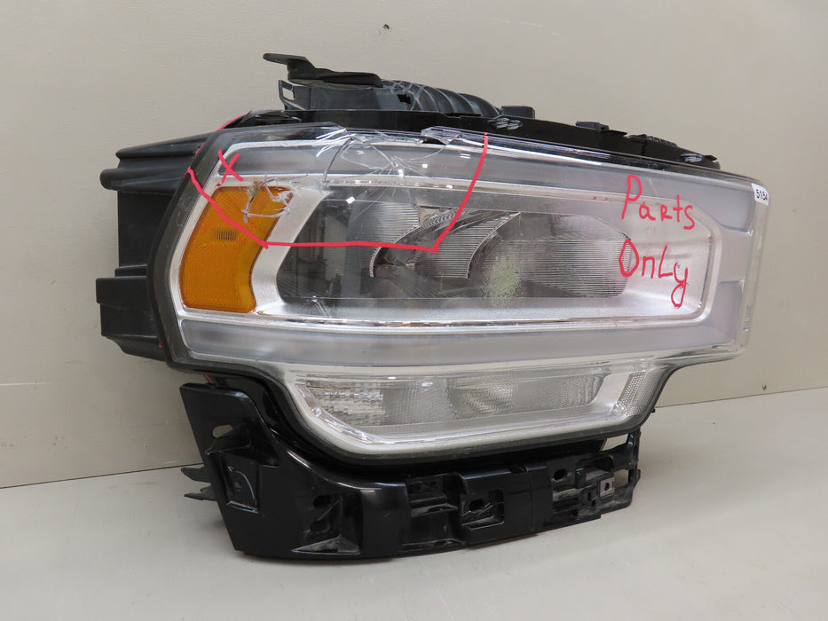 2019-2022 DODGE RAM 2500 3500 FRONT RIGHT PASSENGER HEADLIGHT LED OEM PARTS ONLY