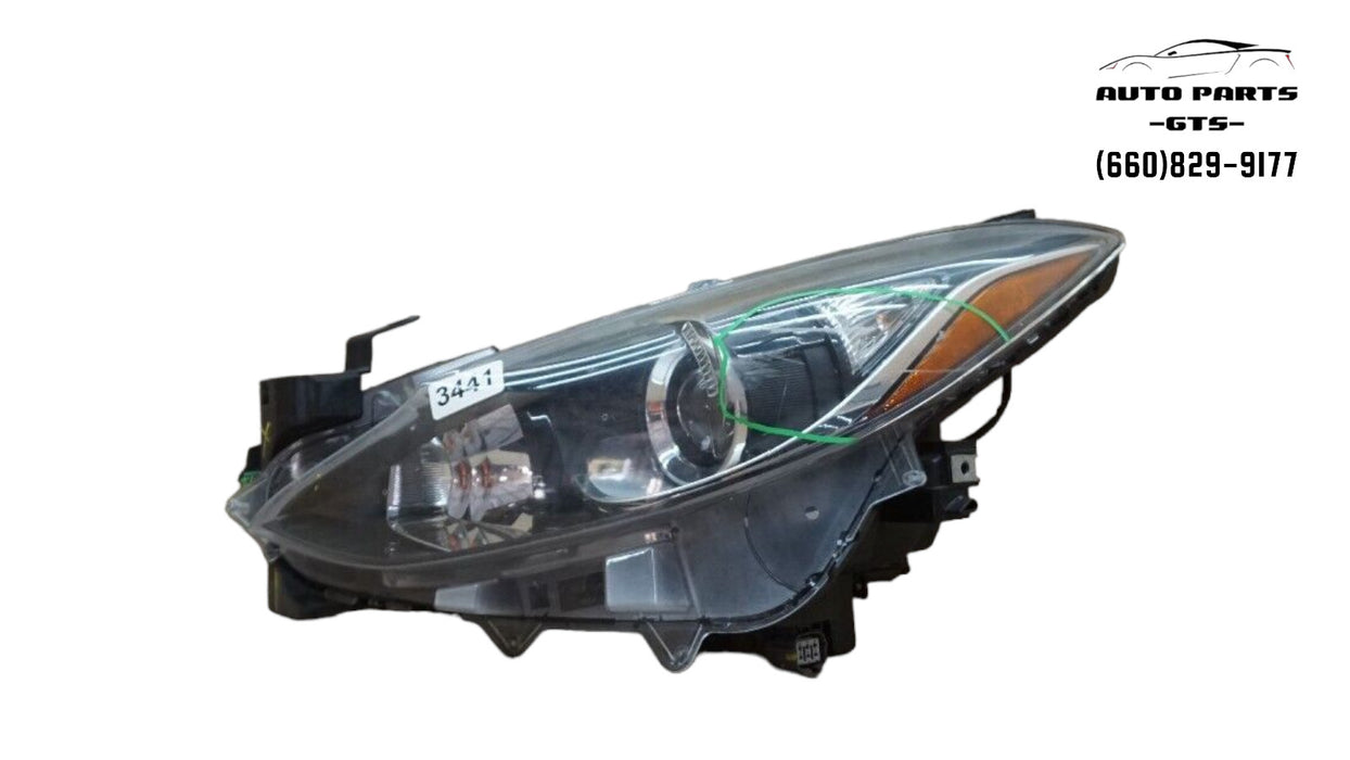 2014-2016 MAZDA 3 LH LEFT DRIVER SIDE HALOGEN HEADLIGHT CAPA AFTERMARKET