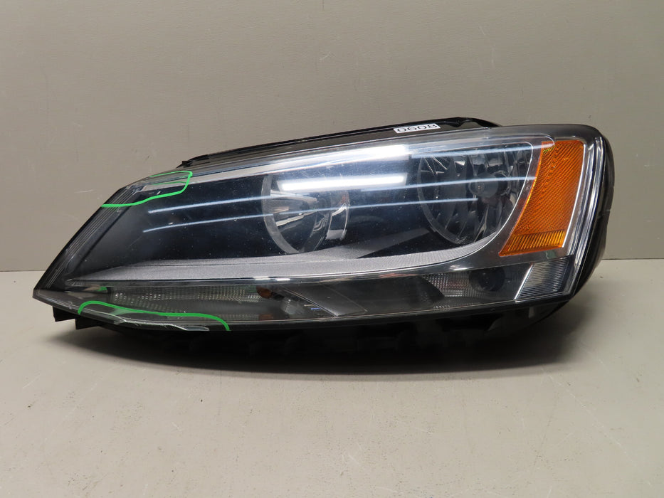 2011-2017 VOLKSWAGEN VW JETTA FRONT LEFT DRIVER SIDE HEADLIGHT HEADLAMP OEM