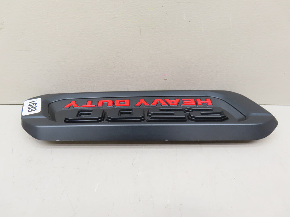 2019-2022 DODGE RAM 2500 FRONT LEFT DRIVER SIDE FENDER NAMEPLATE OEM